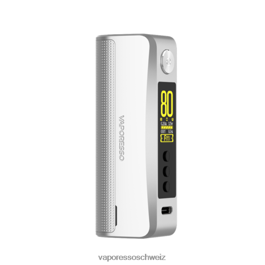 Vaporesso vape Schweiz DHL2FL230 helles Silber Vaporesso GEN 80er-Jahre-Mod